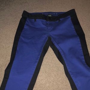 Celebrity Pink Blue and Black Jeans